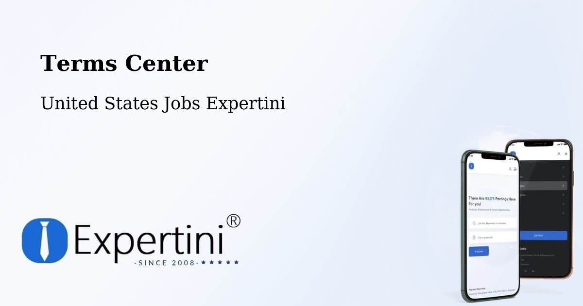 Terms Center - United States Jobs Expertini